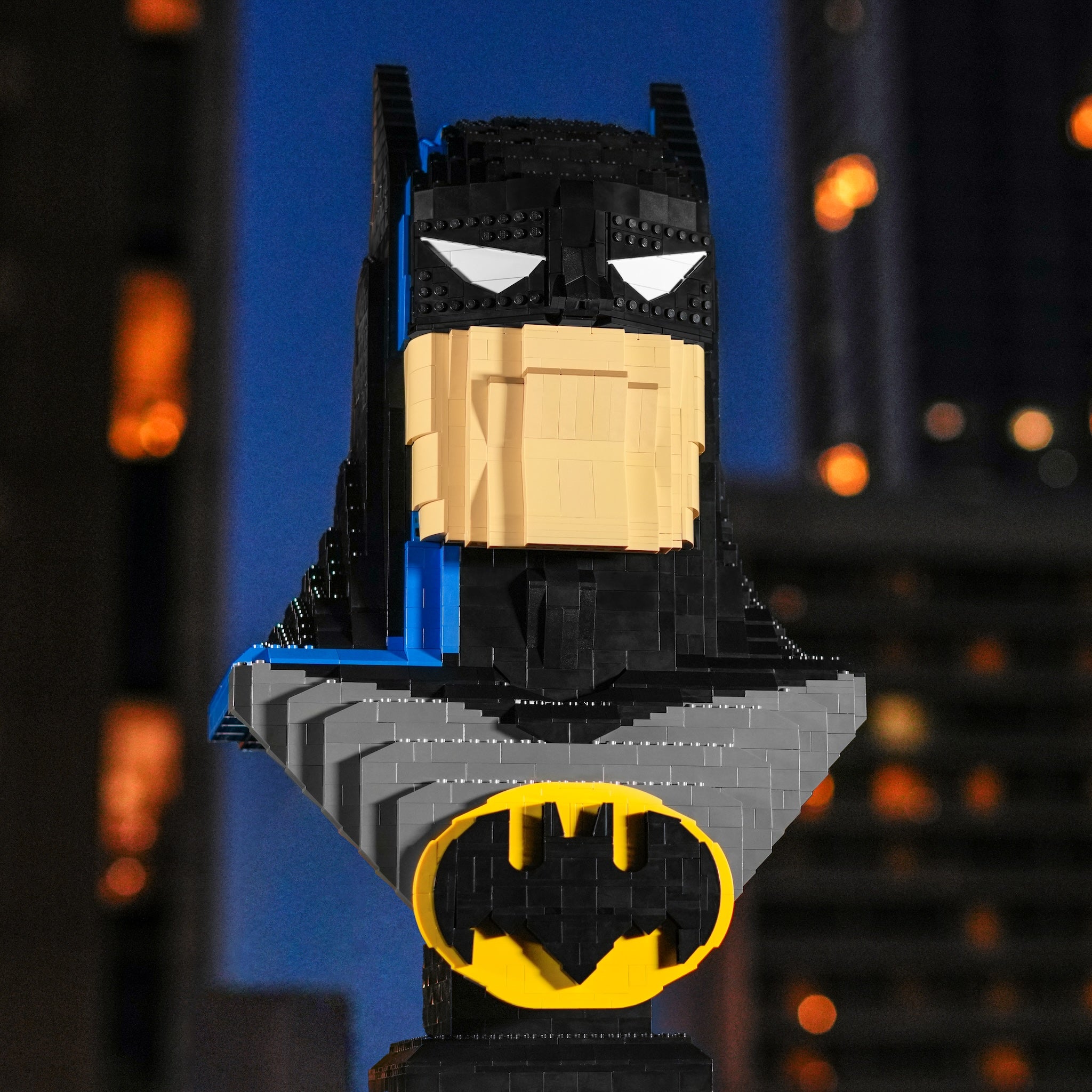 Animated Bat Life-Sized Bust | Build it Yourself with LEGO®