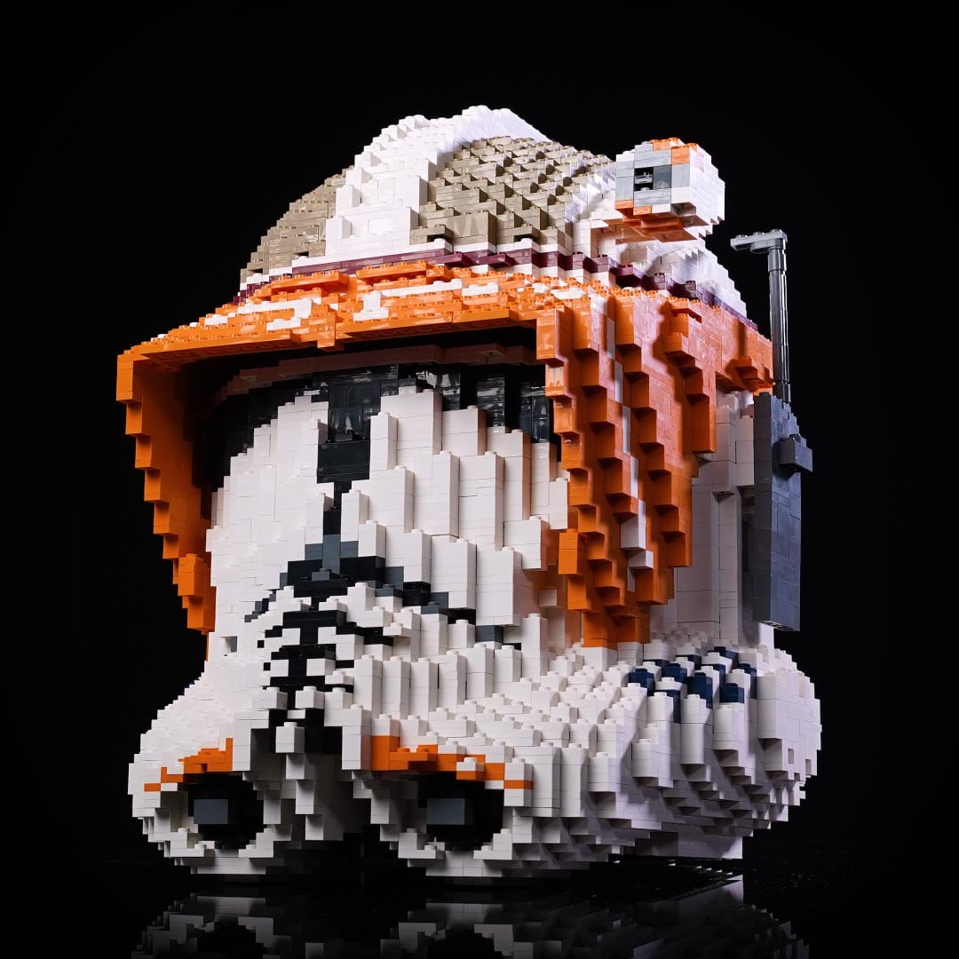 Commander Cody's Life-Sized Helmet Build it Yourself with LEGO®