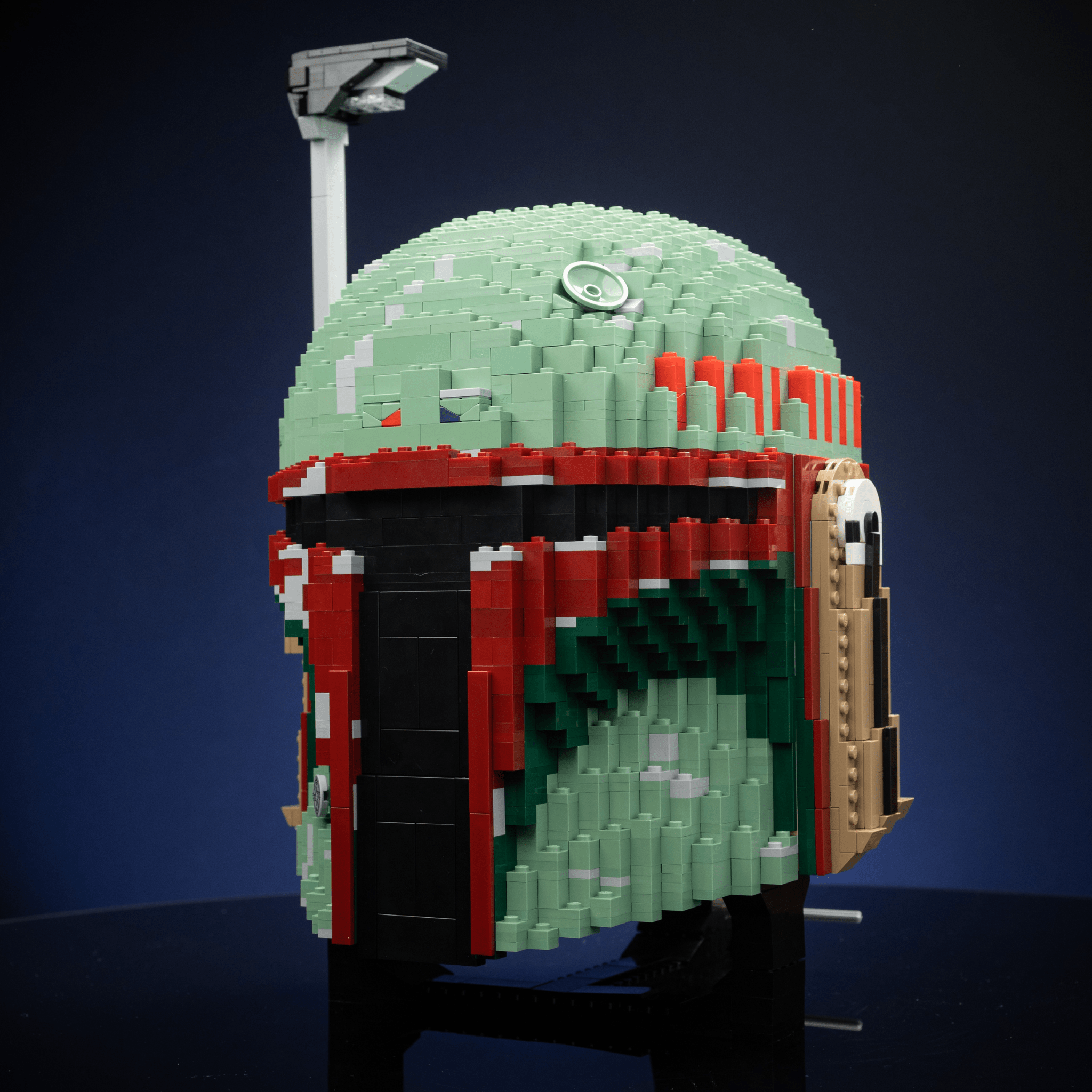 Lego star wars boba fett helmet building kit 2025