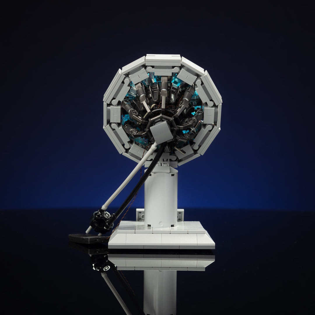 Tony Stark's Arc Reactor Life-Sized Replica built with LEGO® bricks - by Bricker Builds