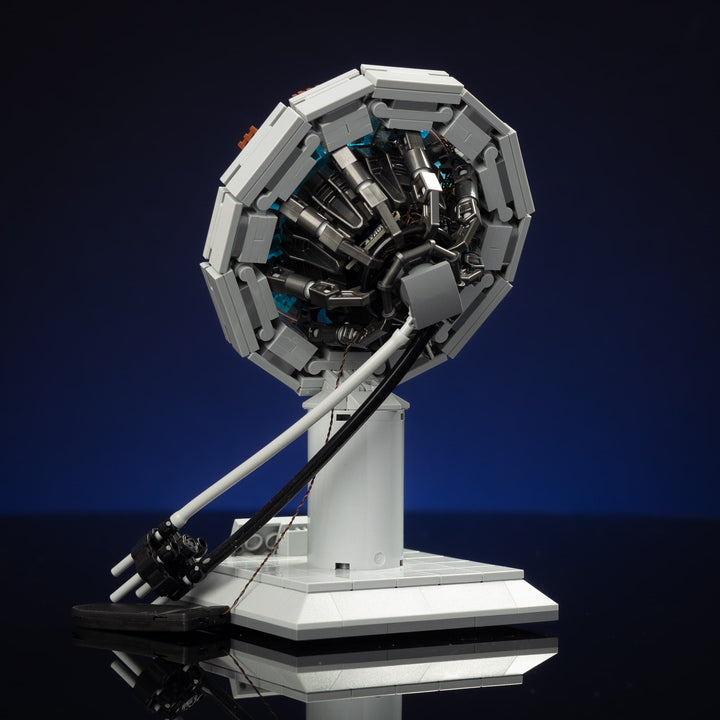 Tony Stark's Arc Reactor Life-Sized Replica built with LEGO® bricks - by Bricker Builds