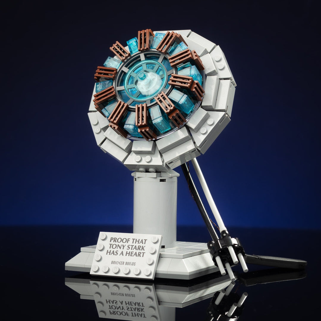 Tony Stark's Arc Reactor Life-Sized Replica built with LEGO® bricks - by Bricker Builds