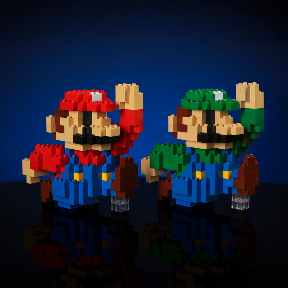 8-Bit Italian Bros - Bricker Builds