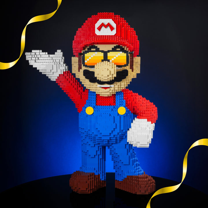 Life-Sized Italian Plumber - Bricker Builds