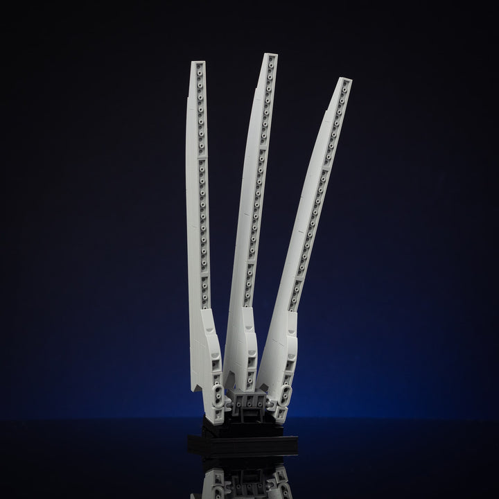 Adamantium Claws Life-Sized Replica built with LEGO® bricks - by Bricker Builds