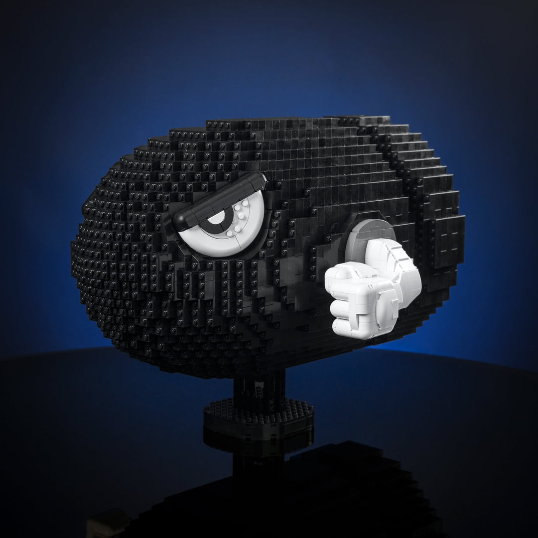 Angry Bill made of Lego bricks 3/4