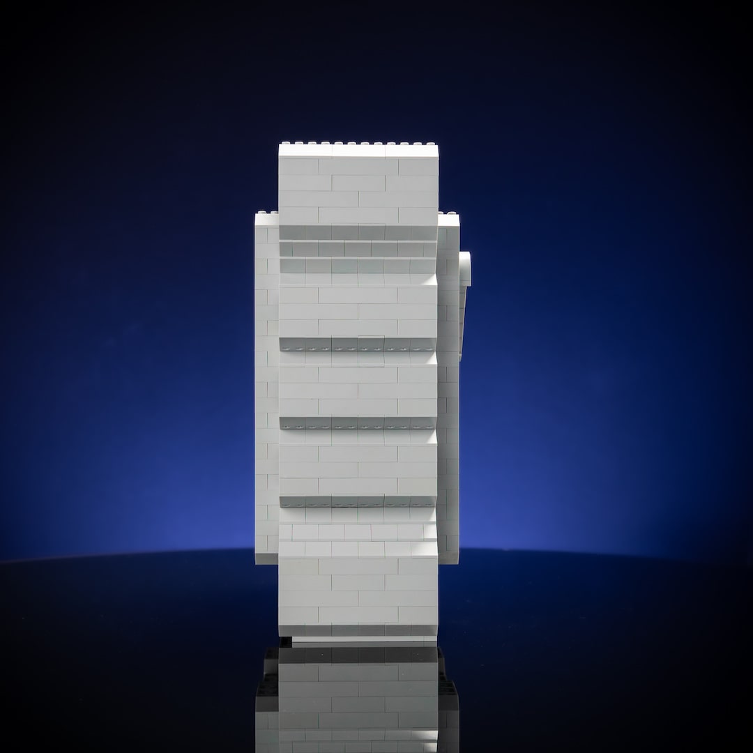 Angry Block Life-Sized Replica built with LEGO® bricks - by Bricker Builds