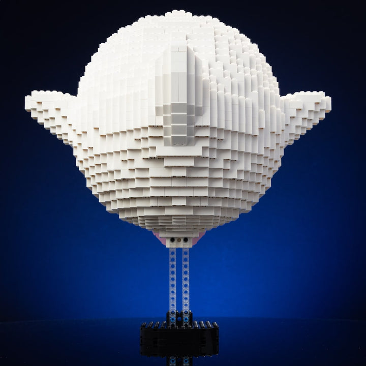 Angry Ghost Life-Sized Replica built with LEGO® bricks - by Bricker Builds