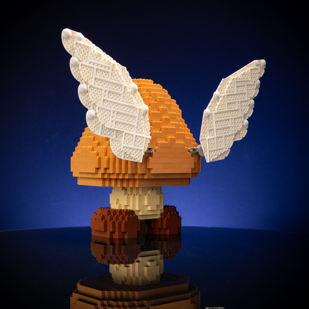 Angry Mushroom Life-Sized Replica built with LEGO® bricks - by Bricker Builds