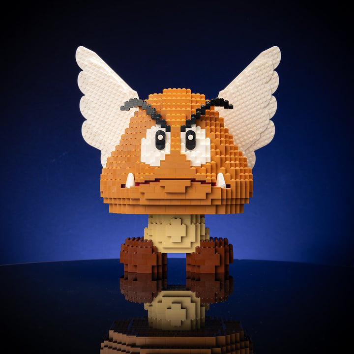 Angry Mushroom Life-Sized Replica built with LEGO® bricks - by Bricker Builds