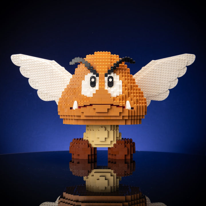 Angry Mushroom Life-Sized Replica built with LEGO® bricks - by Bricker Builds