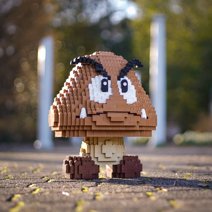 Angry Mushroom Life-Sized Replica made of LEGO® Bricks by Bricker Builds