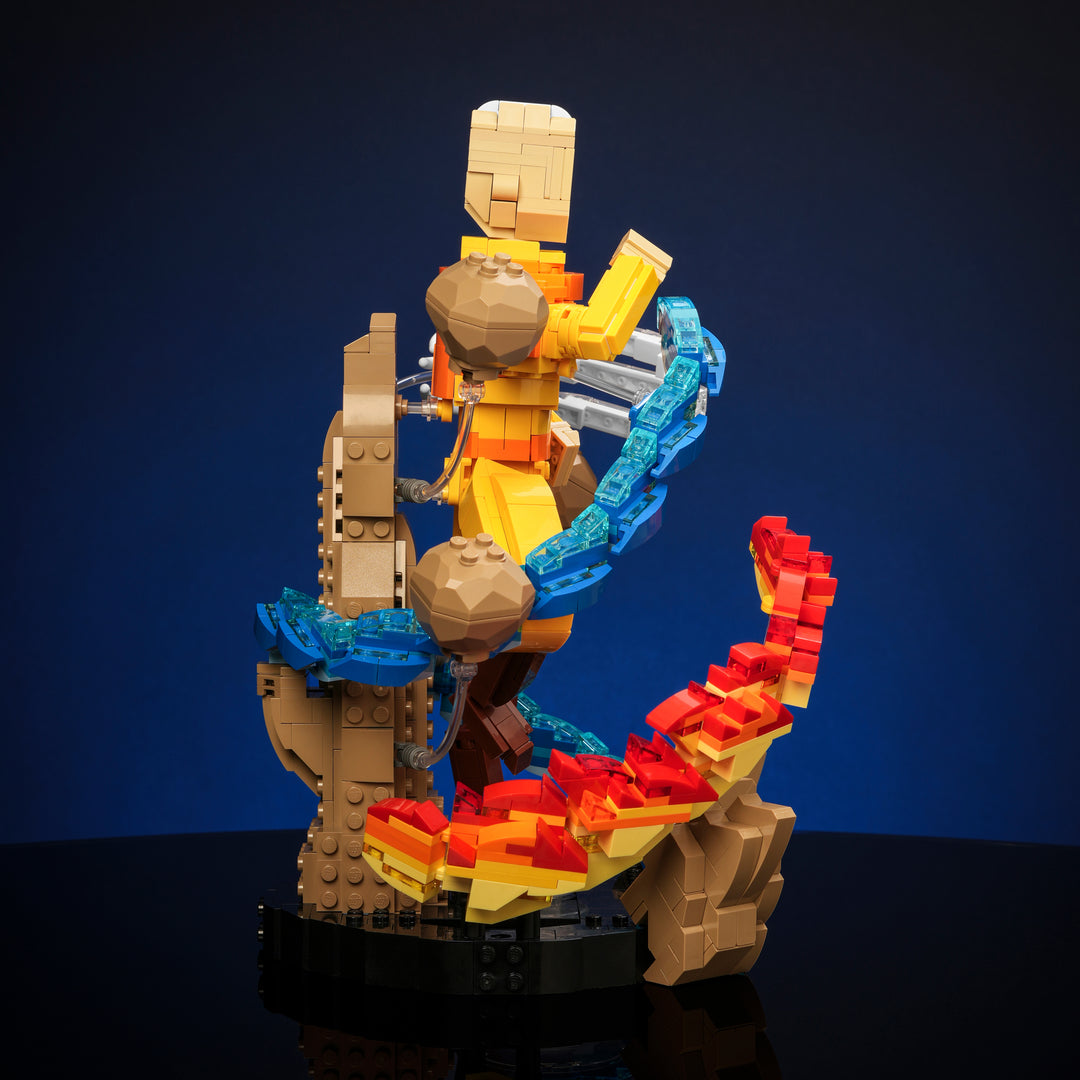Air Bender Statuette Instructions - Bricker Builds
