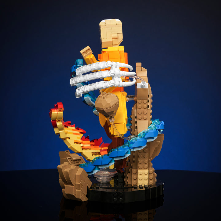 Air Bender Statuette Instructions - Bricker Builds