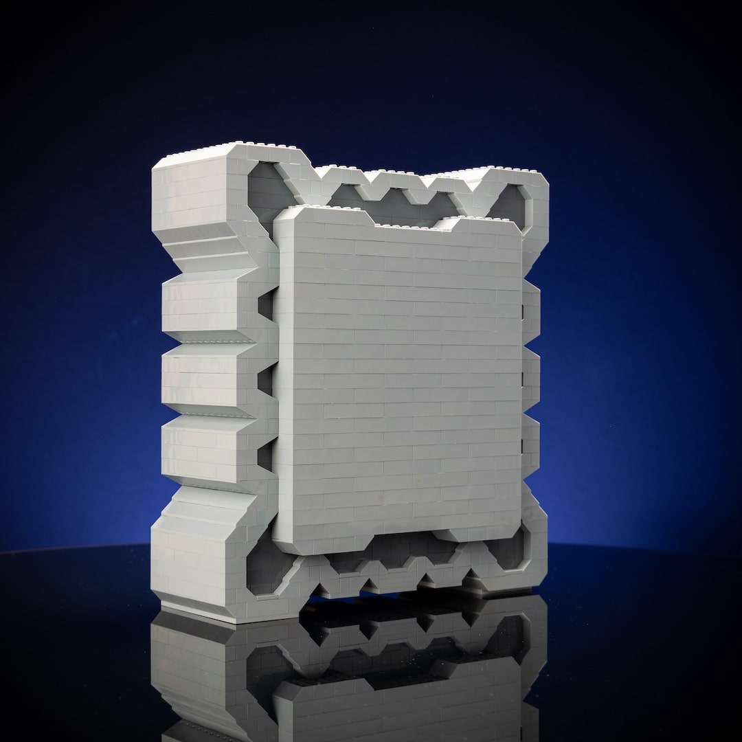 Angry Block Life-Sized Replica built with LEGO® bricks - by Bricker Builds