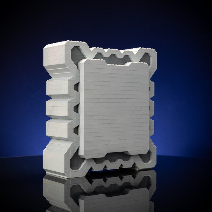 Angry Block Life-Sized Replica built with LEGO® bricks - by Bricker Builds