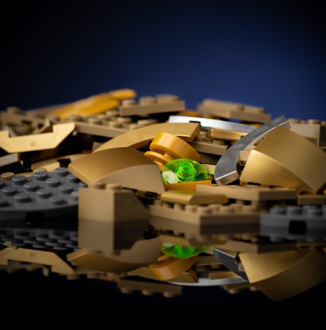 Eye of Agamotto Life-Sized Replica built with LEGO® bricks - by Bricker Builds