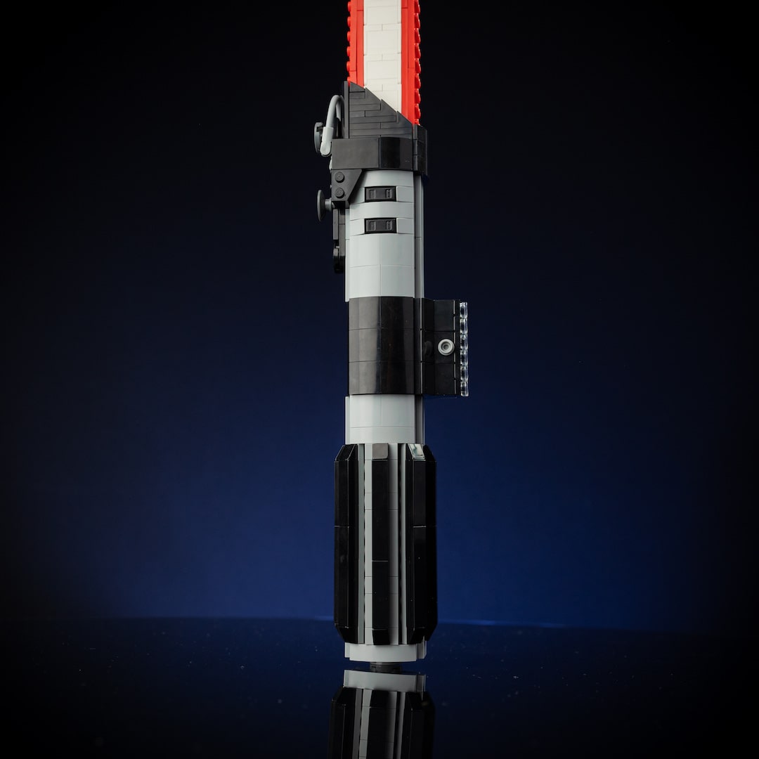 Lord Vader's Saber Life-Sized Replica built with LEGO® bricks - by Bricker Builds