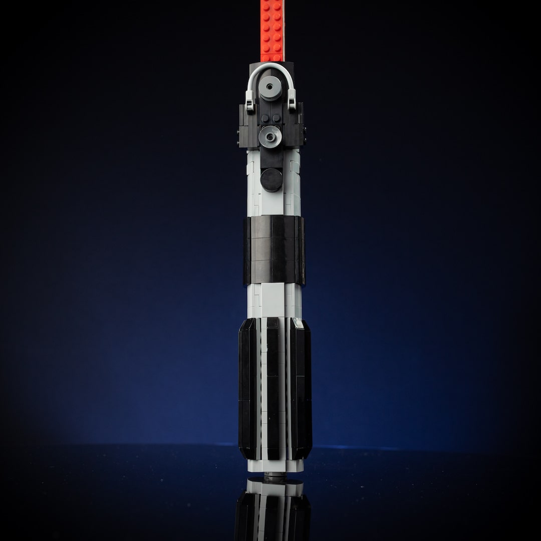 Lord Vader's Saber Life-Sized Replica built with LEGO® bricks - by Bricker Builds