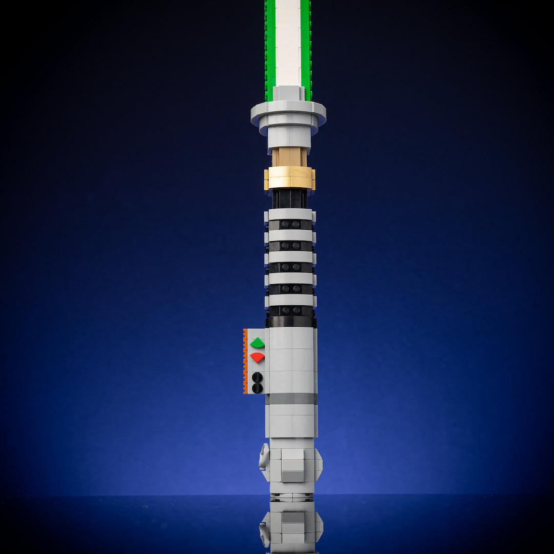 Master Luke's Saber (VI) Life-Sized Replica built with LEGO® bricks - by Bricker Builds