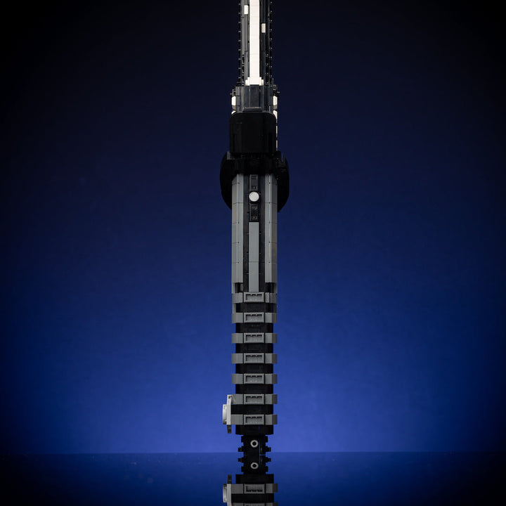 Black Saber Life-Sized Replica built with LEGO® bricks - by Bricker Builds