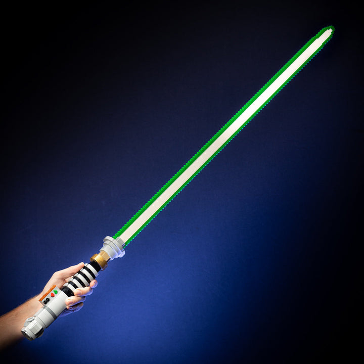 Master Luke's Saber (VI) Life-Sized Replica built with LEGO® bricks - by Bricker Builds