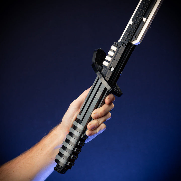 Black Saber Life-Sized Replica built with LEGO® bricks - by Bricker Builds