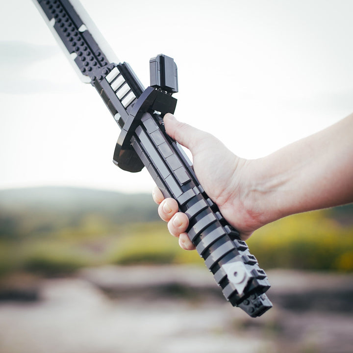 Black Saber Life-Sized Replica built with LEGO® bricks - by Bricker Builds