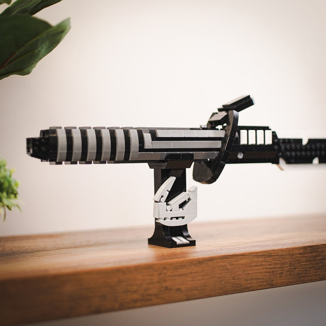 Black Saber Life-Sized Replica built with LEGO® bricks - by Bricker Builds