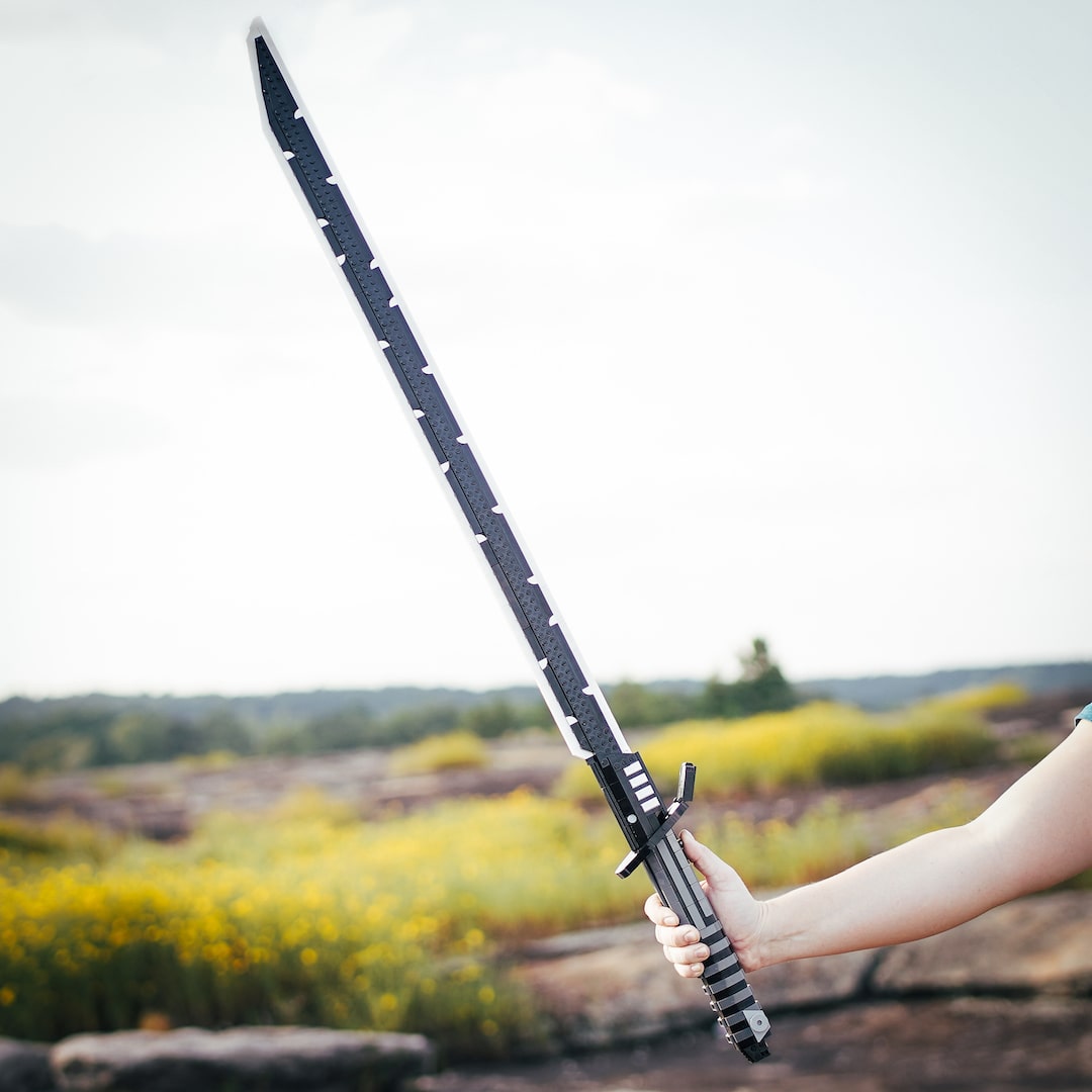 Black Saber Life-Sized Replica built with LEGO® bricks - by Bricker Builds