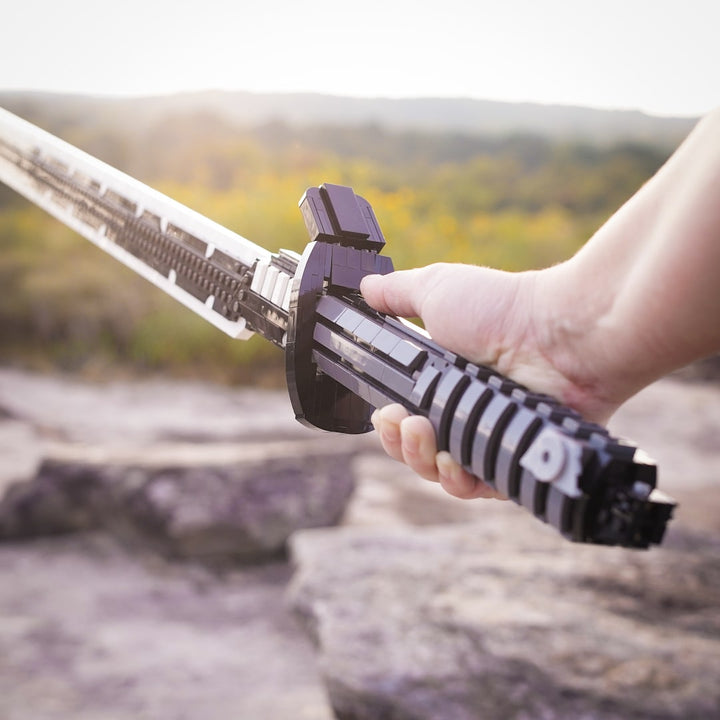 Black Saber Life-Sized Replica built with LEGO® bricks - by Bricker Builds