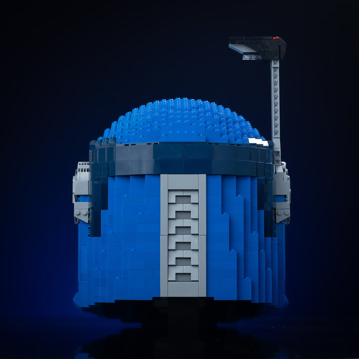 Bo Katan's Helmet built with LEGO® bricks - by Bricker Builds