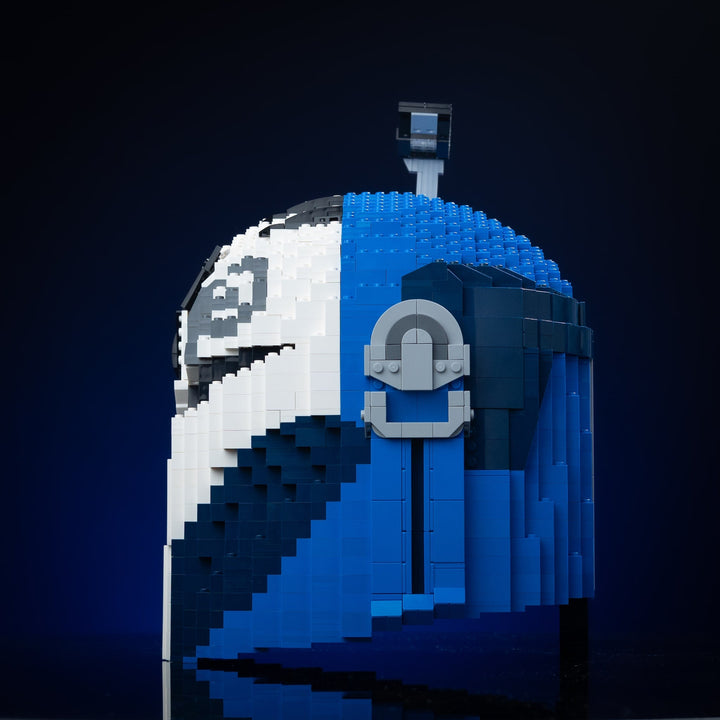 Bo Katan's Helmet built with LEGO® bricks - by Bricker Builds