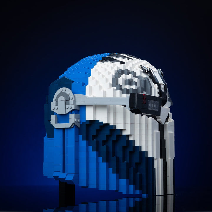 Bo Katan's Helmet built with LEGO® bricks - by Bricker Builds