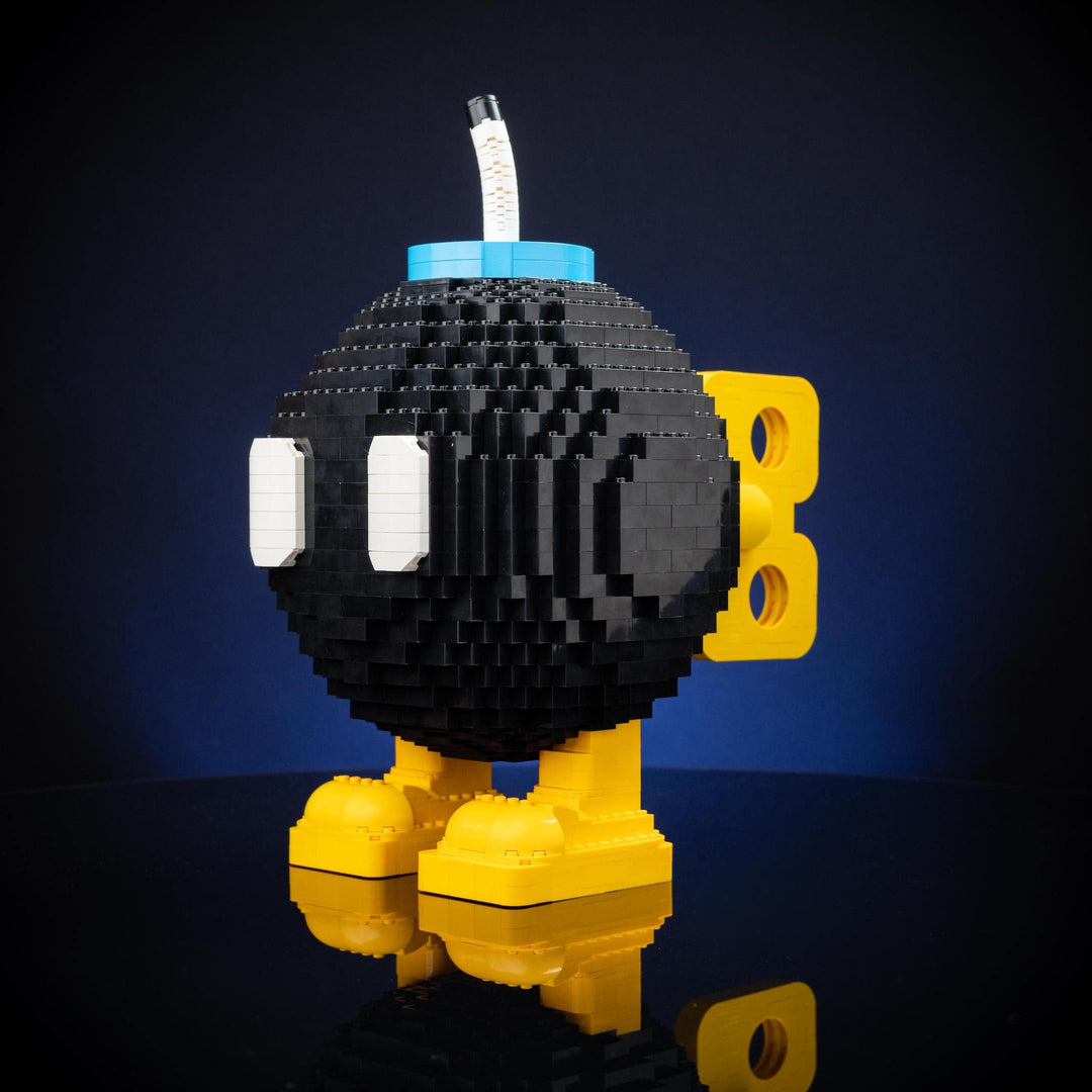 Angry Bomb Life-Sized Replica built with LEGO® bricks - by Bricker Builds