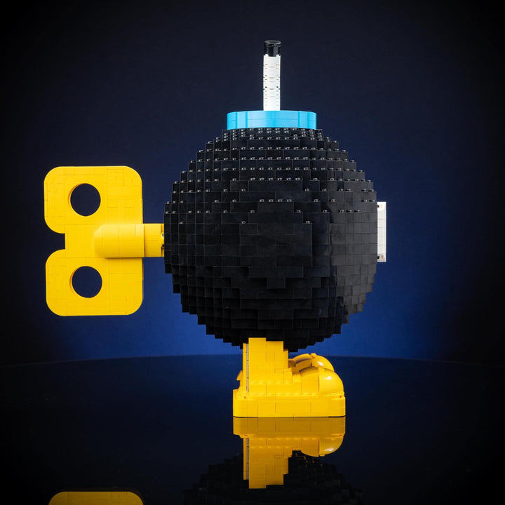 Angry Bomb Life-Sized Replica built with LEGO® bricks - by Bricker Builds