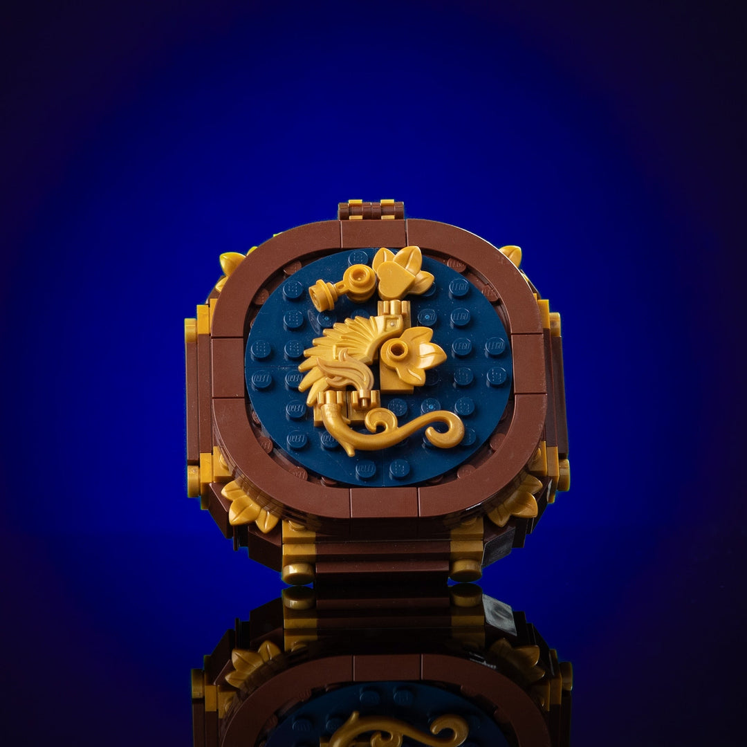 Pirate Compass Life-Sized Replica by Steven Erickson built with LEGO® bricks - by Bricker Builds