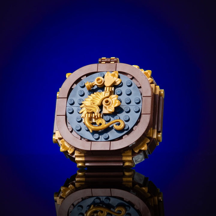 Pirate Compass Life-Sized Replica by Steven Erickson built with LEGO® bricks - by Bricker Builds