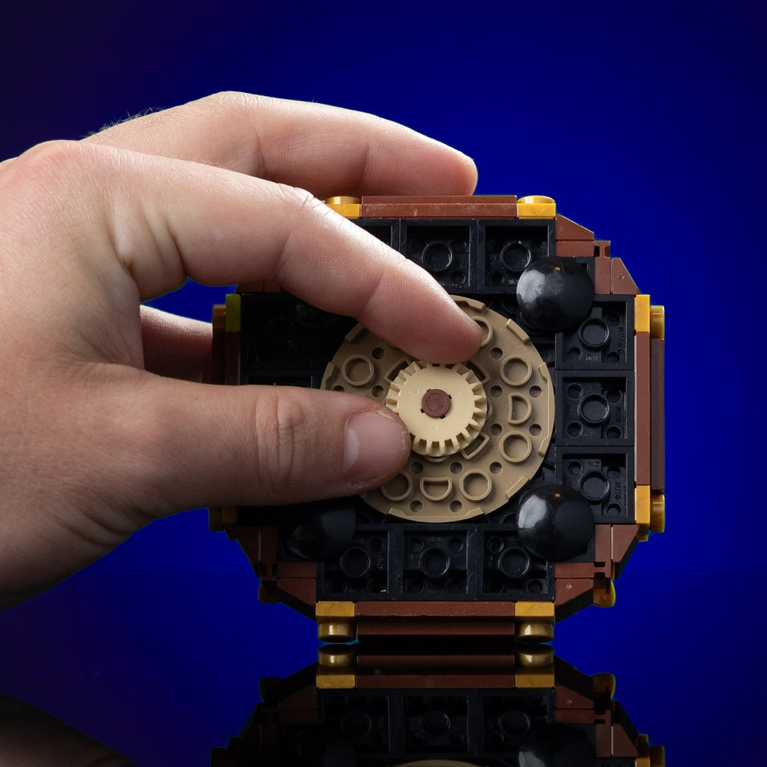 Pirate Compass Life-Sized Replica by Steven Erickson built with LEGO® bricks - by Bricker Builds