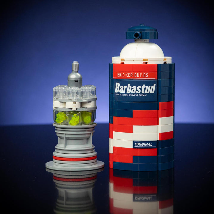 DNA Container Replica (Barbastud Can) built with LEGO® bricks - by Bricker Builds