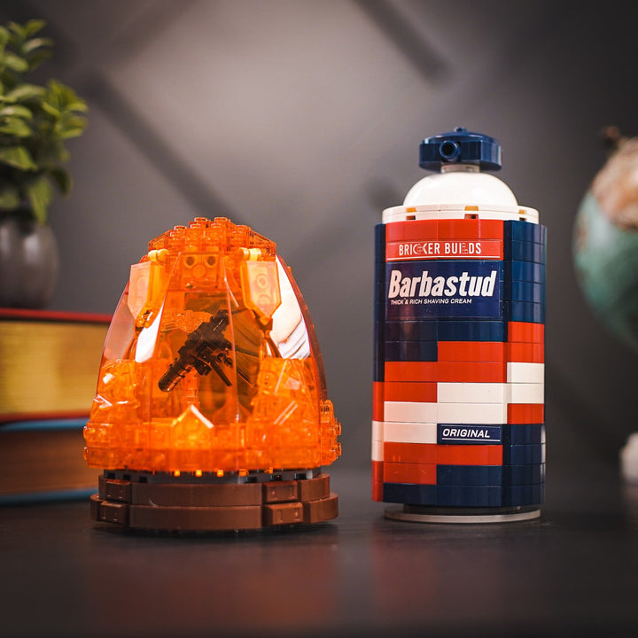 DNA Container Replica (Barbastud Can) built with LEGO® bricks - by Bricker Builds