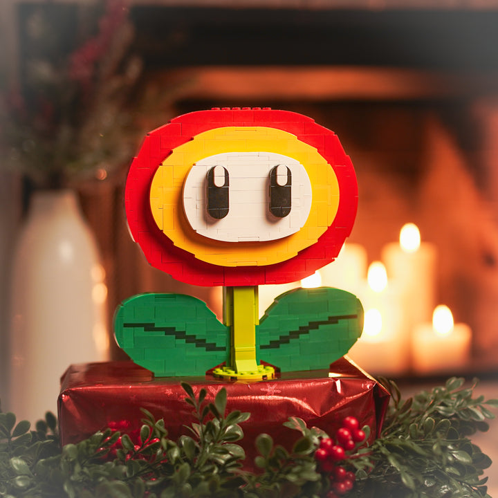 Life-Sized Fire Flower