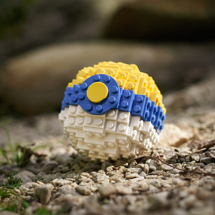 Park Pocket Sphere on pebble path Life Sized LEGO Brick Replica by Bricker Builds