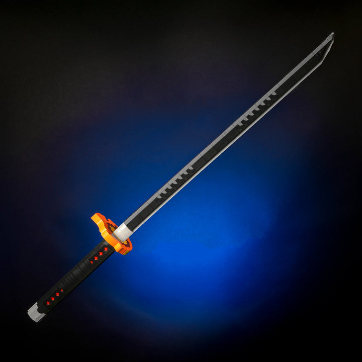 Demonic Defeater Sword Made of LEGO bricks by Bricker Builds