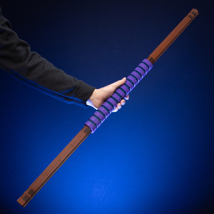 Donnie's Staff Life-Sized Replica built with LEGO® bricks - by Bricker Builds