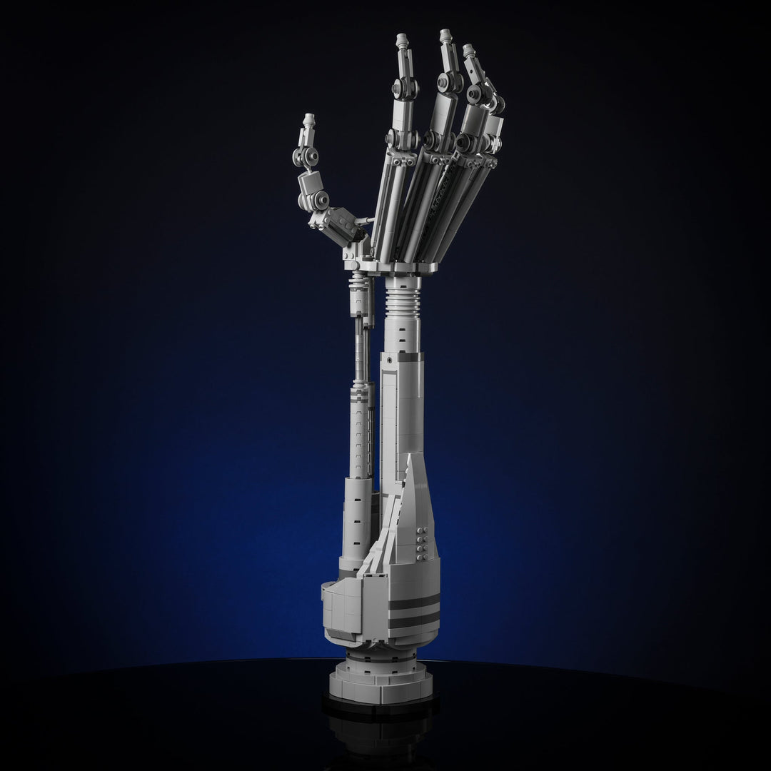 Eliminator Arm made of LEGO bricks by Bricker Builds back angle studio
