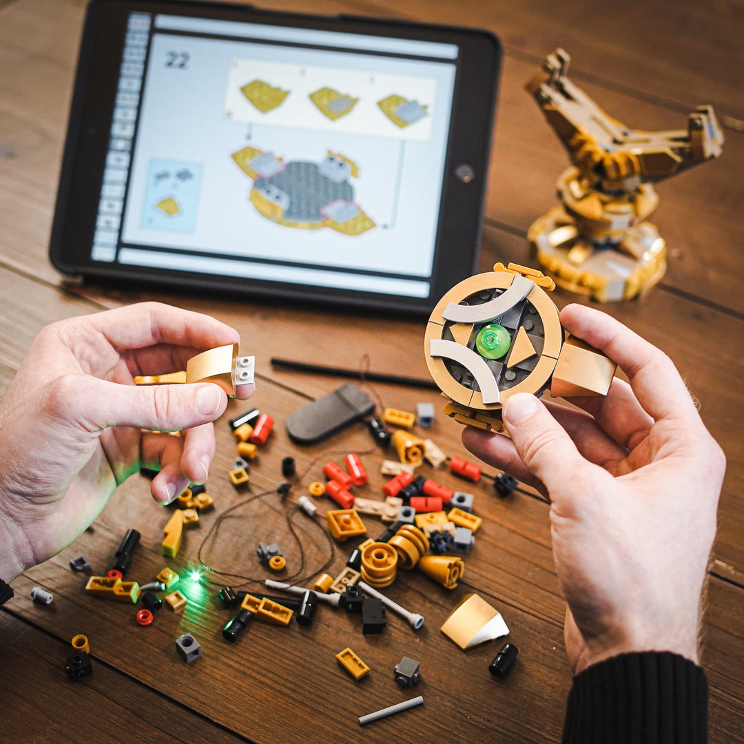 Eye of Agamotto Life-Sized Replica built with LEGO® bricks - by Bricker Builds