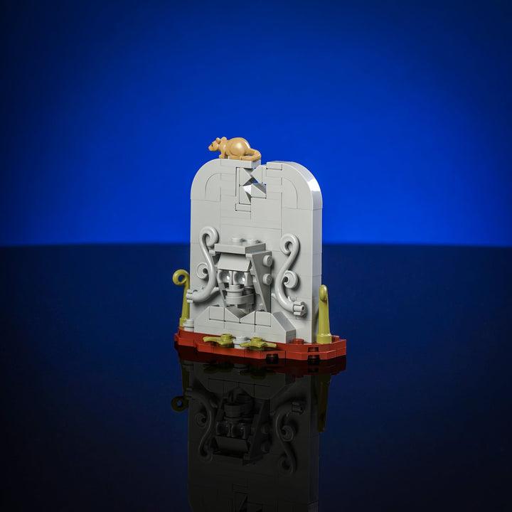 Gravestones in studio setting by Bricker Builds made of LEGO Bricks5