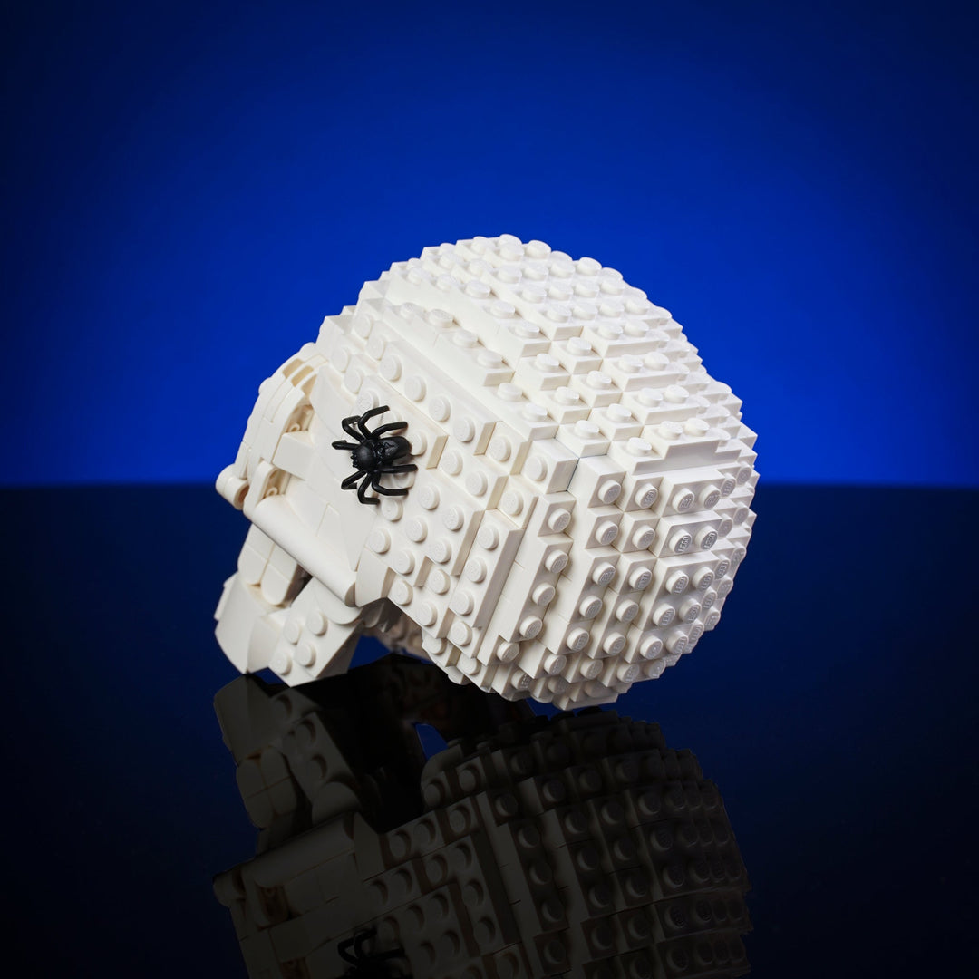 Skull made of LEGO® bricks by Bricker Builds