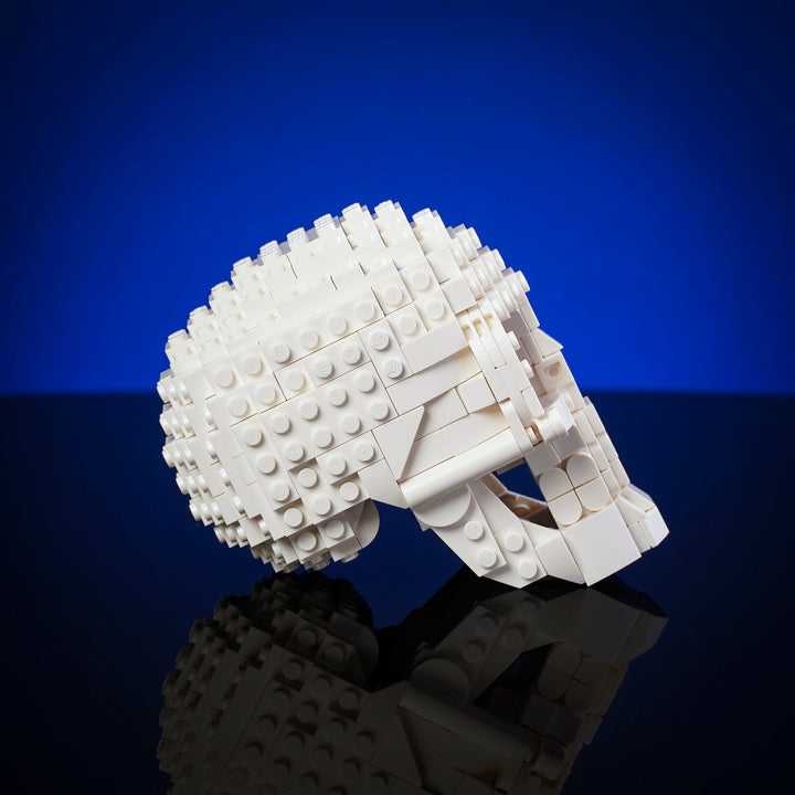 Skull made of LEGO® bricks by Bricker Builds